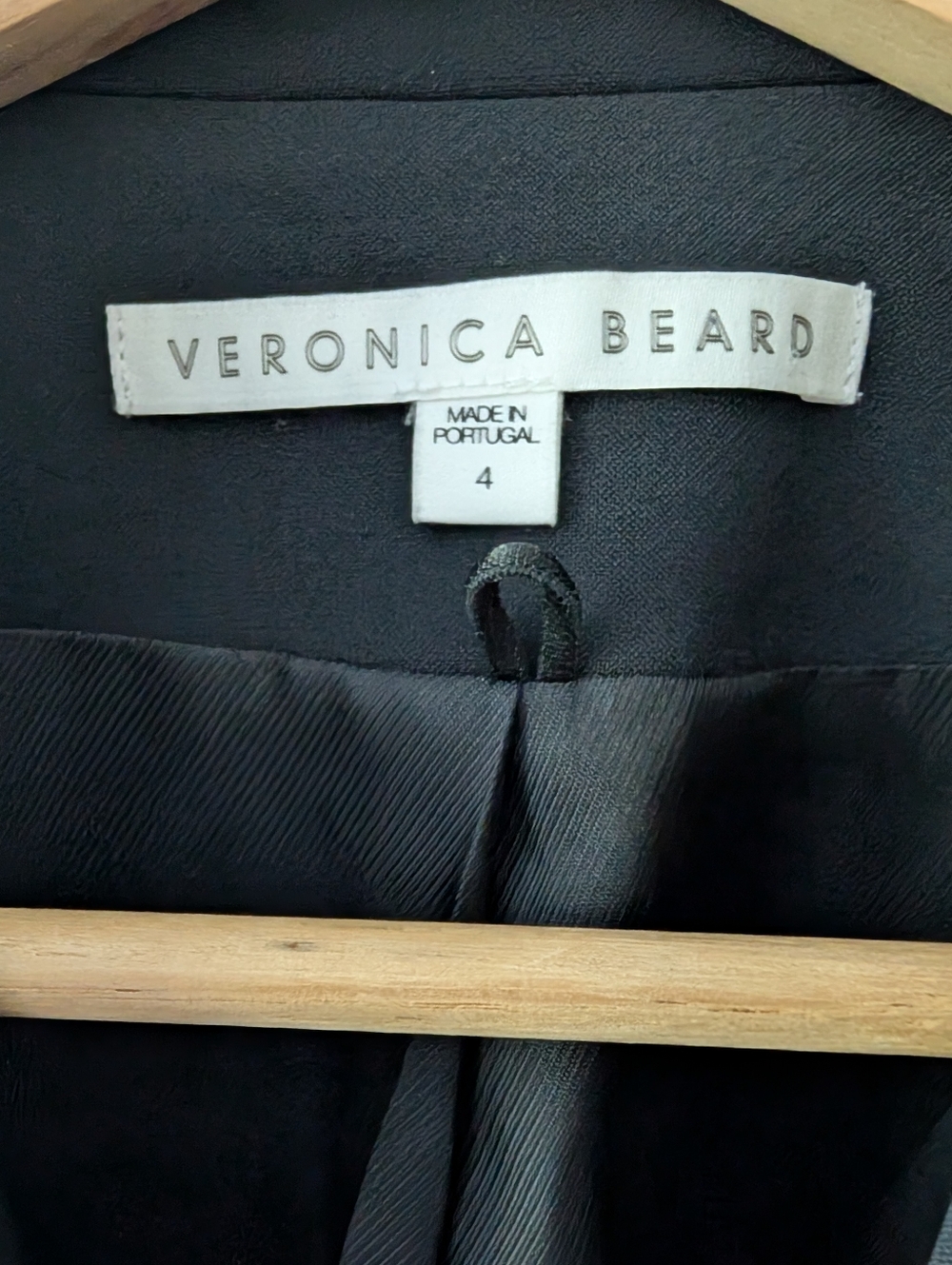 NWOT Veronica Beard Classic Dickey Jacket Blazer Striped Sleeves Size 4 - Picture 12 of 13